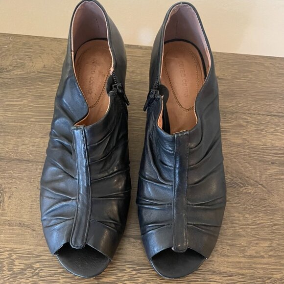 Corso Como Leather Open Toe Heel Size 9 1/5 - Picture 1 of 5